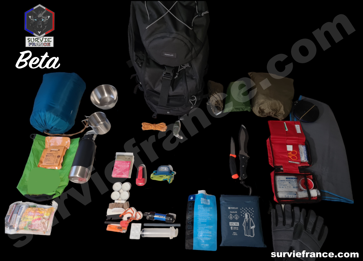 SURVIE FRANCE - Sacs d'évacuations d'urgence et formations – Survie France